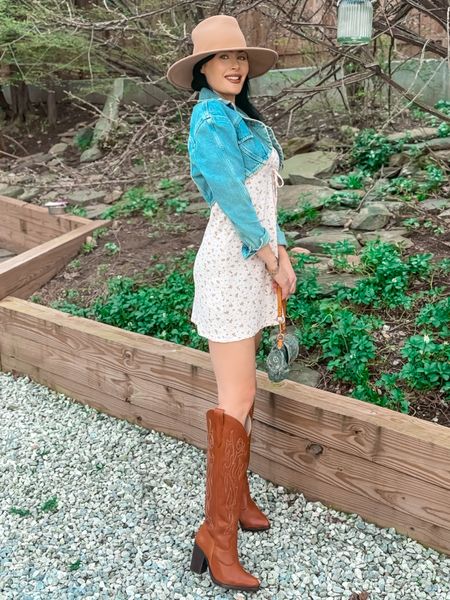 Country Concert Outfit ✨ these boots fits like a dream ✨ roomy wide calf fit, made of Real calfskin leather, made in Mexico -3 inch heel -No zippers, pull on ✨ @fontleroy #fontleroy #fontleroyboots 

#LTKshoecrush #LTKFestival #LTKmidsize