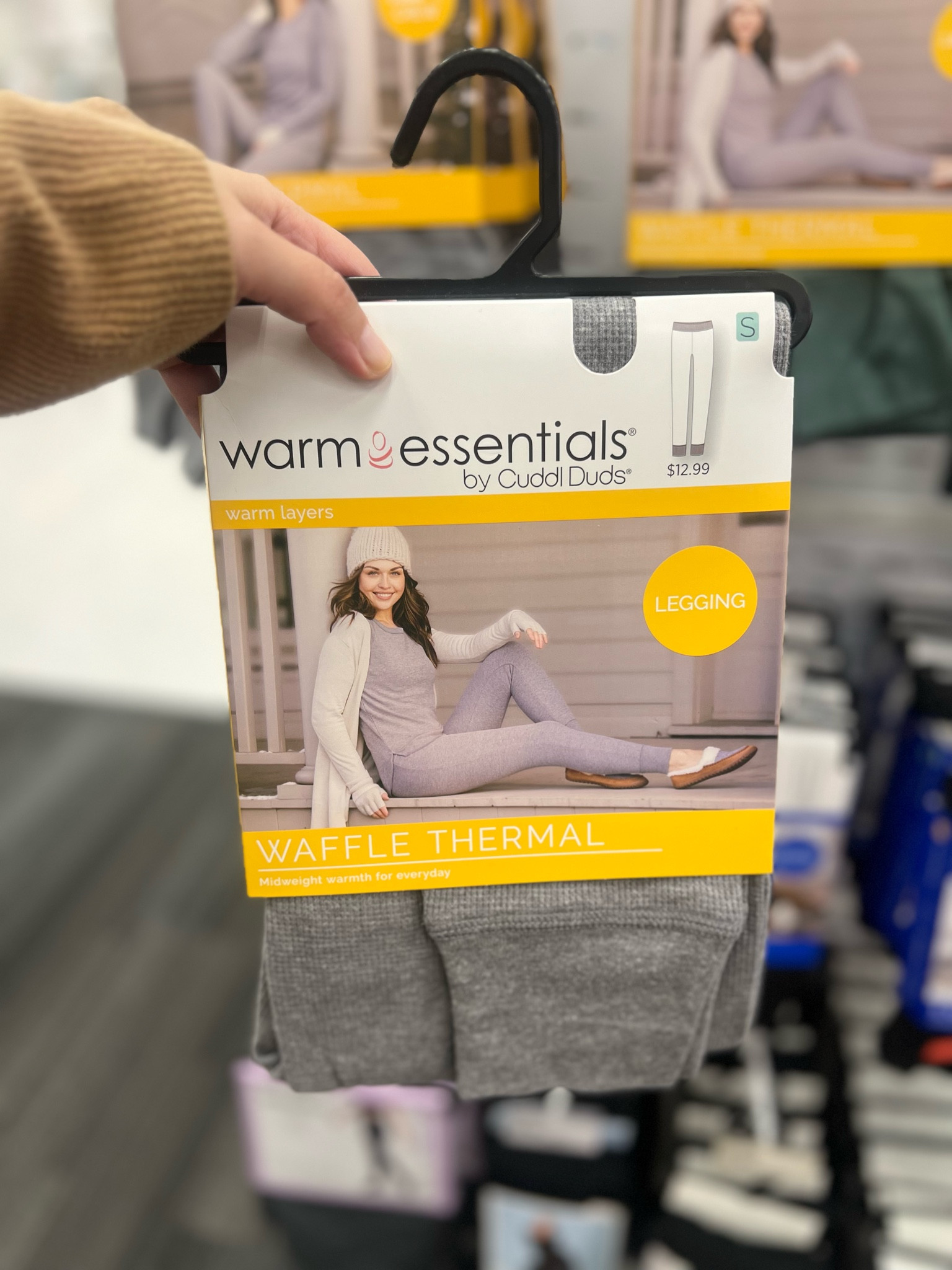 Warm Essentials by Cuddl Duds Women's Waffle Thermal Leggings

#LTKSeasonal #LTKStyleTip #LTKMidsize