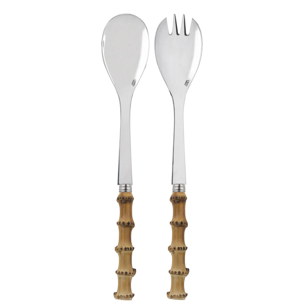 Panda Bamboo, 2-Piece Salad Set | Over The Moon
