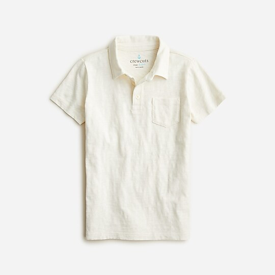 Kids' short-sleeve garment-dyed polo shirt | J. Crew US