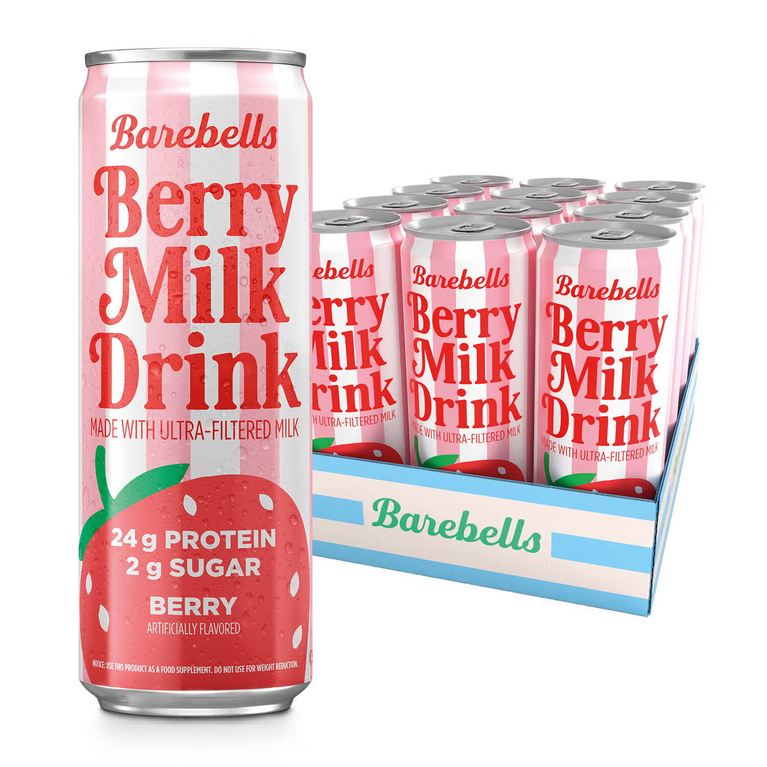 Berry Milk Drink (12 Cans) | GNC