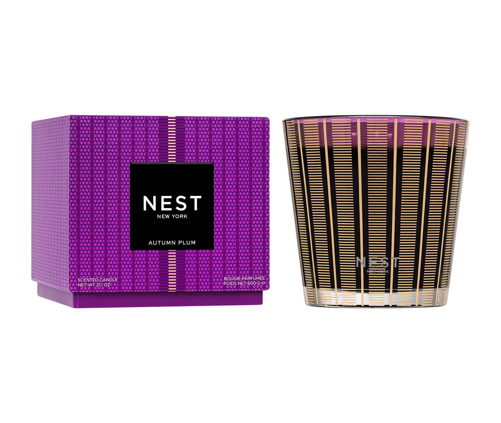 Autumn Plum 3-Wick Candle | NEST Fragrances
