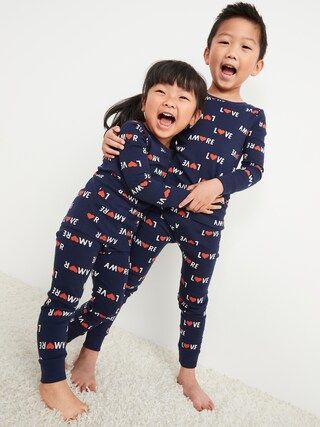 Unisex Valentine&#x27;s Day Pajama Set for Toddler &#x26; Baby | Old Navy (US)