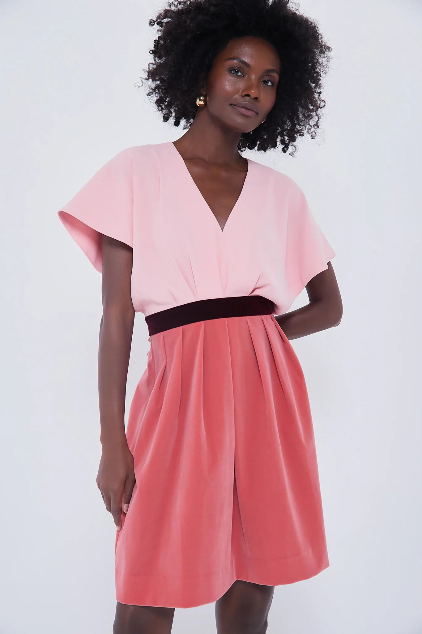 Pink Velvet Isabelle Dress | Tuckernuck (US)