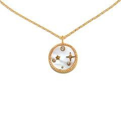 Libra Illumination Star Map Necklace | Sequin