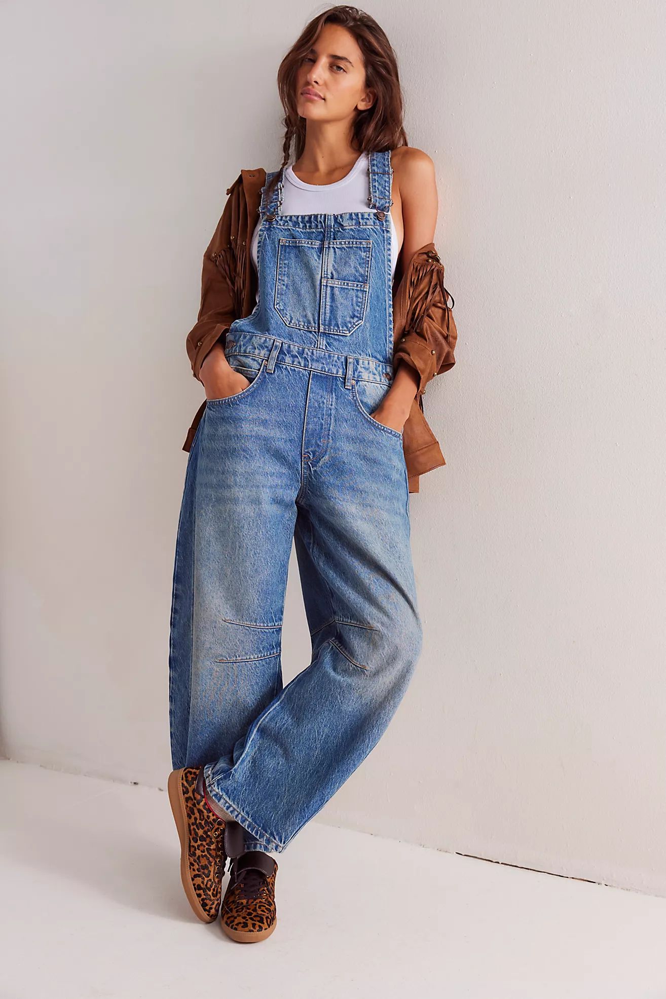 We The Free Good Luck Barrel Overalls | Free People (Global - UK&FR Excluded)