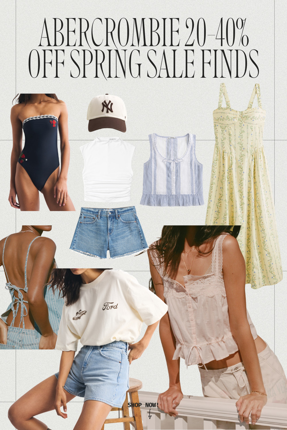 Abercrombie @abercrombie spring sale finds you don’t want to miss 🤍🌿
Everything is 20–40% off and these are my top picks 😍

✔️ effortless dresses
✔️ everyday denim shorts
✔️ elevated basics
✔️ spring tops + swim
✔️ easy throw-on outfits

Abercrombie has been so good lately — these pieces are giving classic, feminine, wearable staples

Linking everything before they sell out 👀
#abercrombie #abercrombiestyle #springoutfits #everydayoutfits #capsulewardrobe #denimshorts #springstyle2026 

 #LTKFestival #LTKootd #LTKSaleAlert