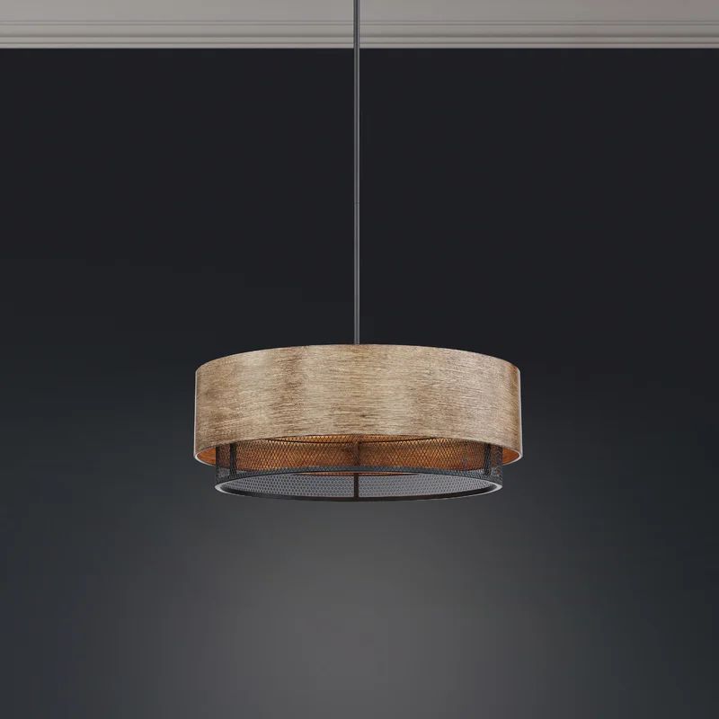 East Clevedon 5 - Light Dimmable Drum Chandelier | Wayfair North America