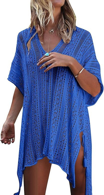 HARHAY Women's Summer Swimsuit Bikini Beach Swimwear Cover up | Amazon (US)