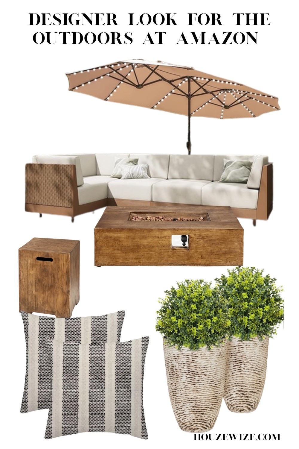 Designer look from
Amazon for the outdoor patio.  



#LTKSaleAlert #LTKSeasonal #LTKHome