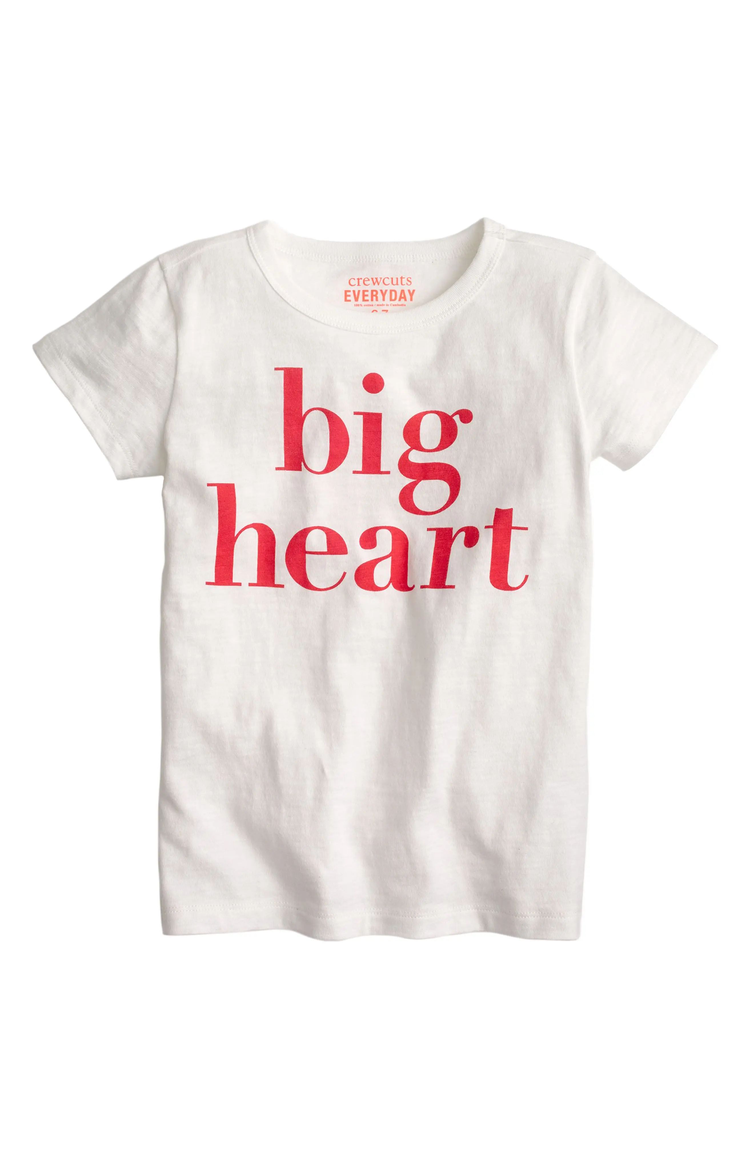 Big Heart Graphic Cotton Tee | Nordstrom