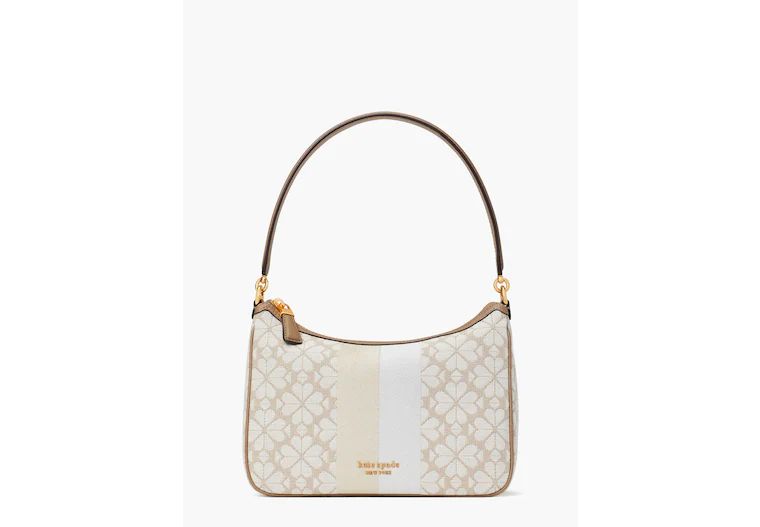 Spade Flower Jacquard Stripe Sam Small Convertible Shoulder Bag | Kate Spade (US)