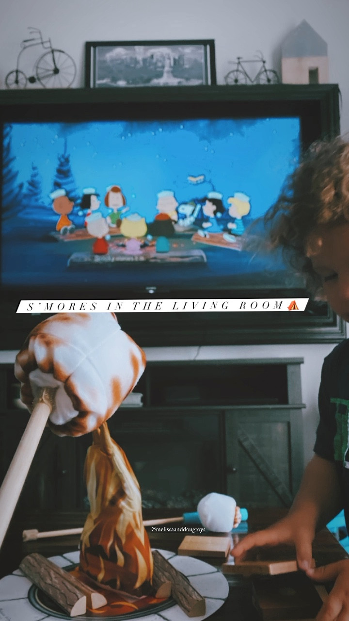 My son picked out this cute pretend play set! He had so much fun making pretend s’mores around the campfire while watching the new Camp Snoopy on Apple TV! Melissa & Doug | Melissa and Doug | kids toys | toddlers 

#LTKHome #LTKKids #LTKFamily