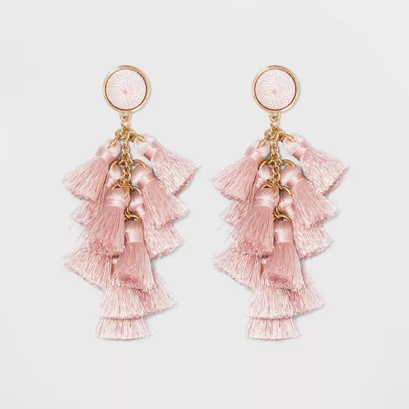 SUGARFIX by BaubleBar Multi-Tassel Drop Earrings | Target