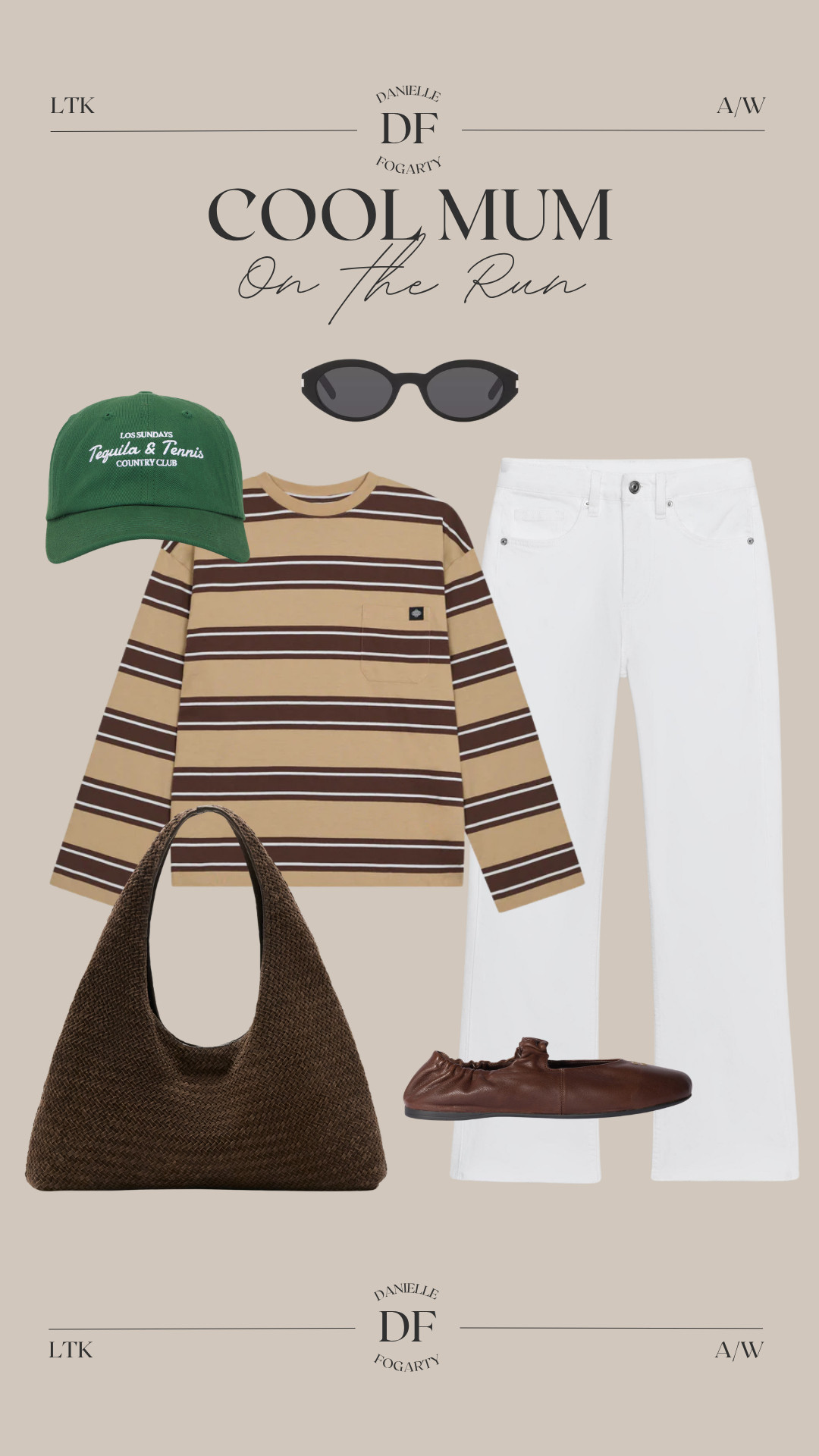 This Weeks Cool Mum on the Run Edit
Spring Outfit, Spring Dressing Inspo, Striped Long Sleeved Jeans, Brown Outfit, Styling White Jeans, Brown Ballet Flats 

 #LTKspring #LTKeurope #LTKjeans