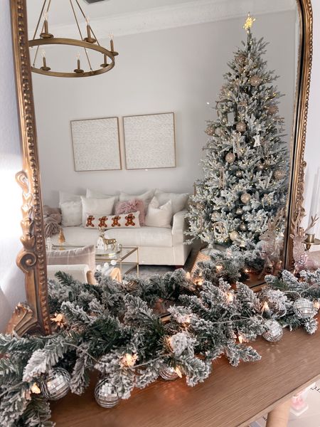 All done decorating for Christmas! ✨ this room makes me so happy!

Flocked Christmas tree, flocked garland, gold chandelier, ornaments, gold coffee table, living room, tj maxx wall art, home decor, holiday decorations, Target, gold primrose mirror, Anthropologie, the Home Depot trees, disco balls, cozy home, fancythingsblogg

#LTKhome #LTKsalealert #LTKHoliday