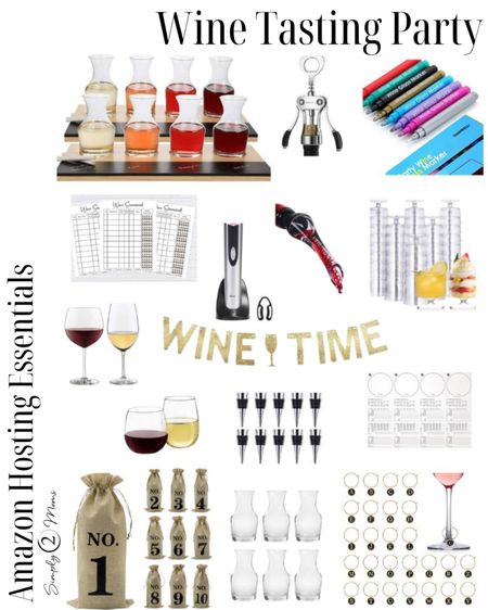 Host a super fun wine tasting party with these affordable fines from Amazon. Everything from scorecards to placemats to wine glasses to bottle openers and stoppers needed to throw the best event with friends. #winetastingparty #wineandcheese

#LTKunder100 #LTKhome #LTKunder50