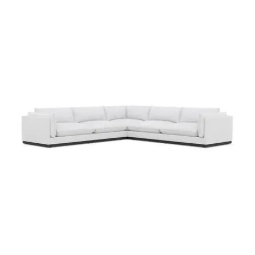 3 Piece Camden Sectional Sofa Nathan Natural | Gracious Style
