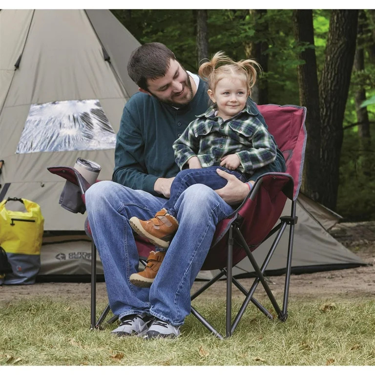 Guide Gear Oversized XL Comfort Padded Camping Chair, 400-lb. Capacity. Green | Walmart (US)