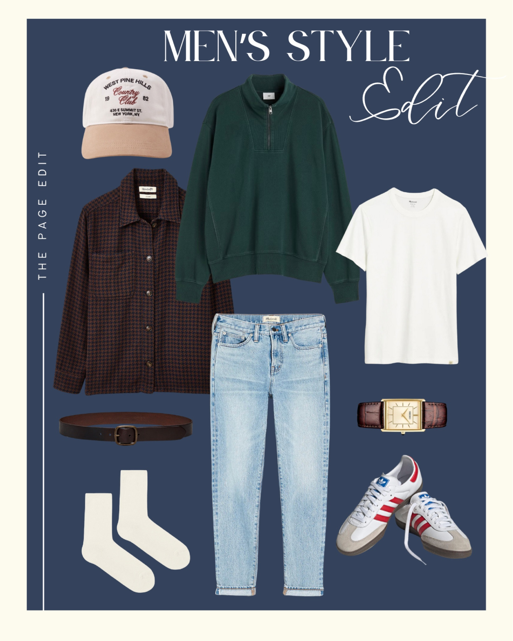 We love this relaxed quarter zip from H&M, so we thought we’d share 4 ways to wear it — 2 ‘fits ideas for each color! (We recommend sizing down for a slimmer fit, true to size for a relaxed fit). Here’s idea #1 featuring some of our favorite pieces from other go-to brands! 

#LTKGiftGuide #LTKmens #LTKstyletip