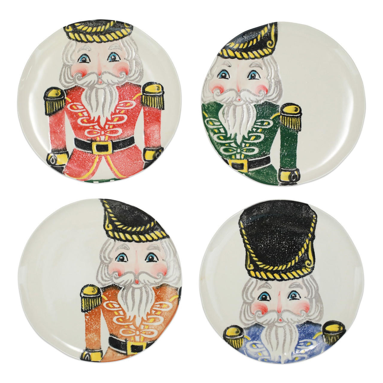 Nutcrackers Assorted Dinner Plates (Set of 4)
                    
    
        
    
    
      ... | Belle and June