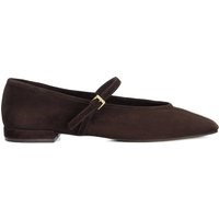 Dune London Suede Square Toe Mary Jane Ballet Pumps Brown | Marks & Spencer (UK)