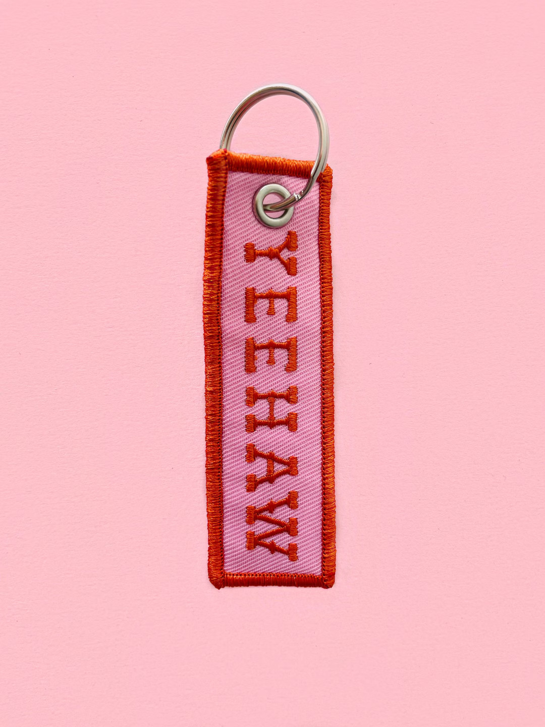 Yeehaw Embroidered Keychain - Etsy | Etsy (US)
