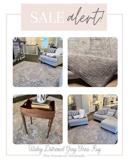This Ulubey Distressed Gray Area Rug from Boutique Rugs looks stunning in my living room! 

After the Christmas decor came down, I was looking to do a little winter refresh to brighten up the room and this rug is 🔥. 

Plus it’s on sale right now! 

#LTKsalealert #LTKhome #LTKFind