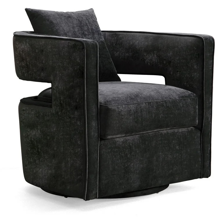 TOV Furniture Kennedy Swivel Chair - Walmart.com | Walmart (US)
