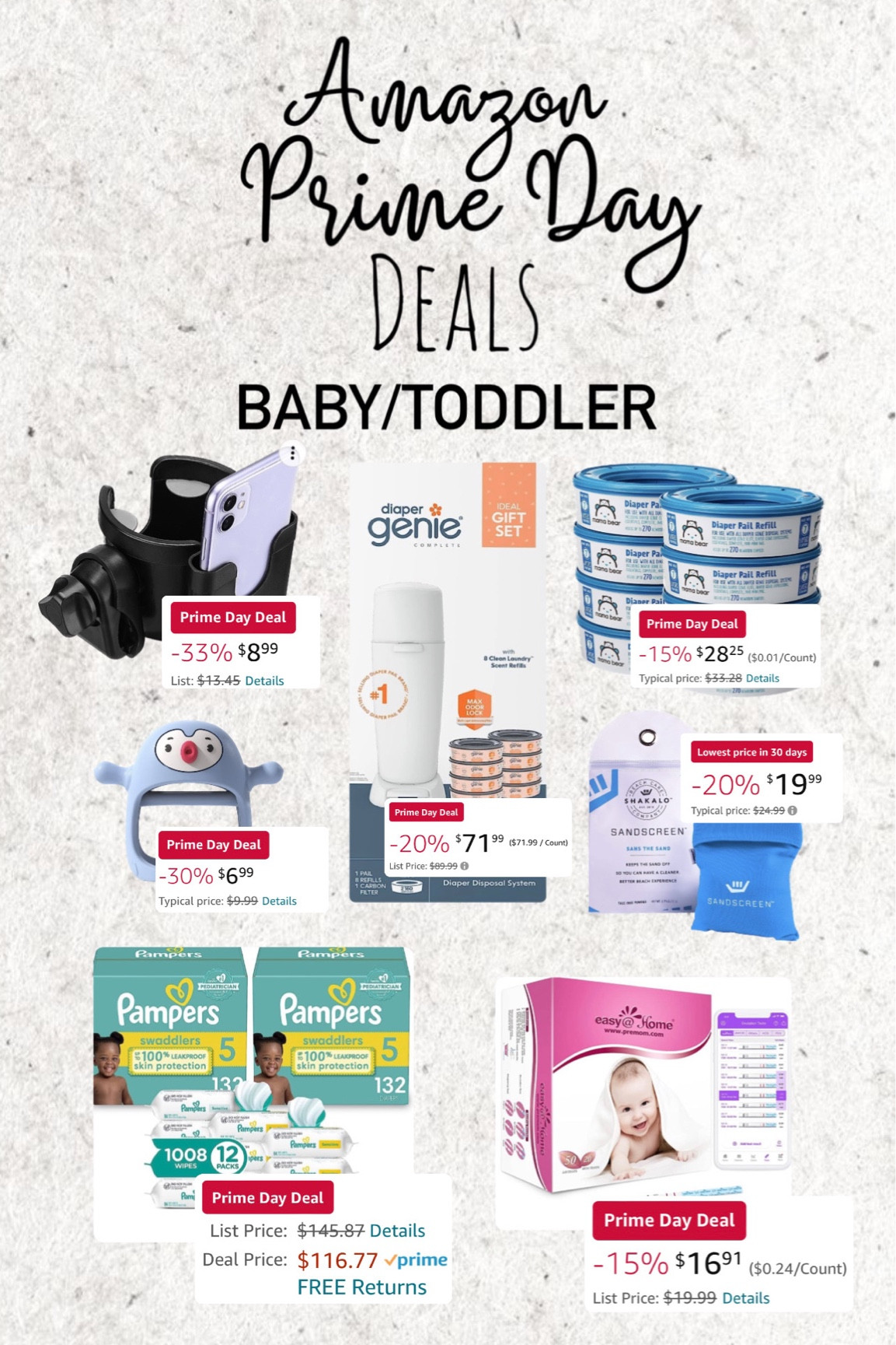 Baby and toddler Amazon Prime Day deals, Part 2!

#LTKfamily #LTKxPrimeDay #LTKbaby