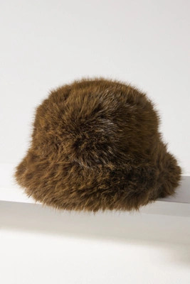 Lucky Zone Faux-Fur Bucket Hat | Anthropologie (US)