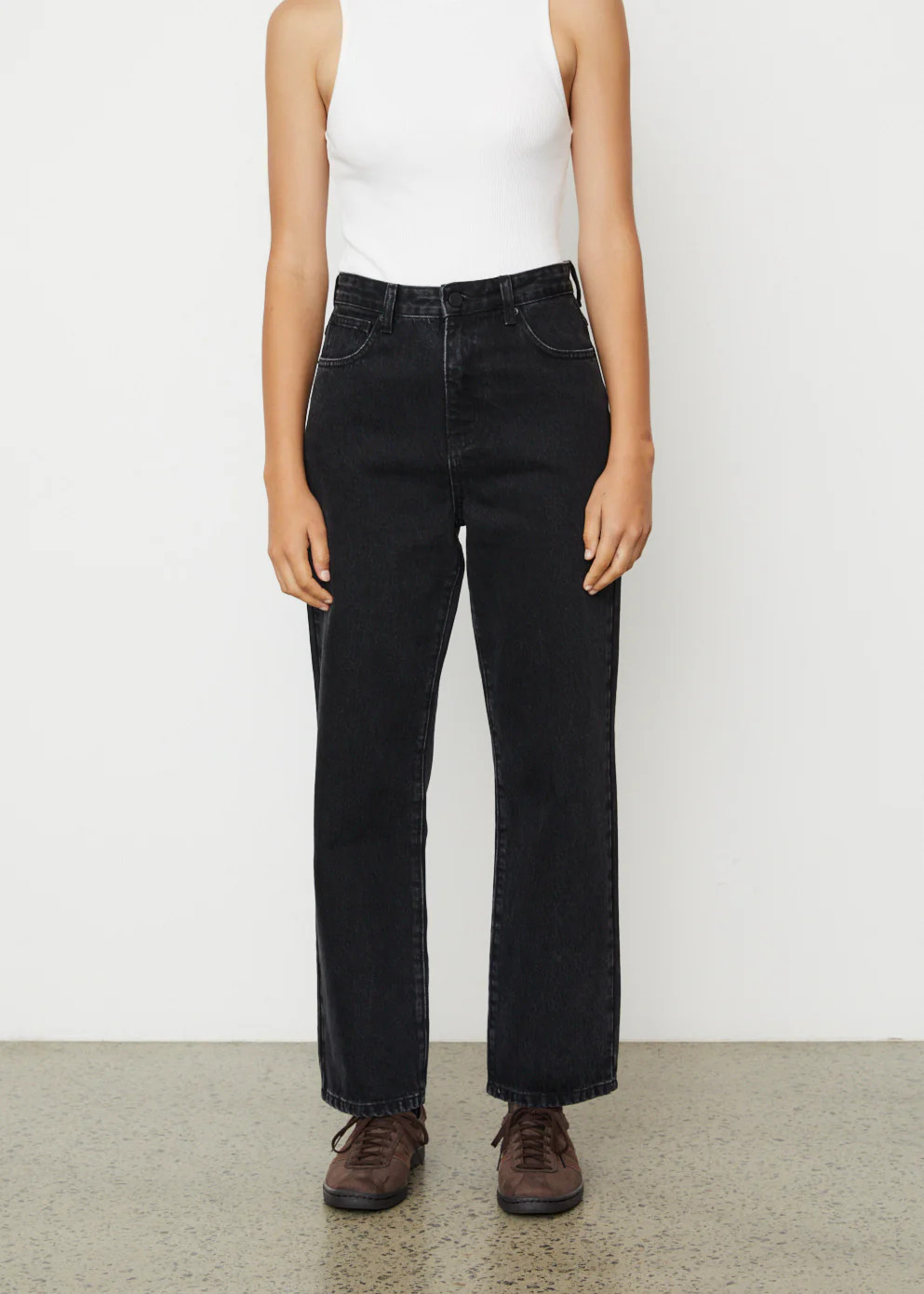 Straight Leg Denim Jeans | Incu