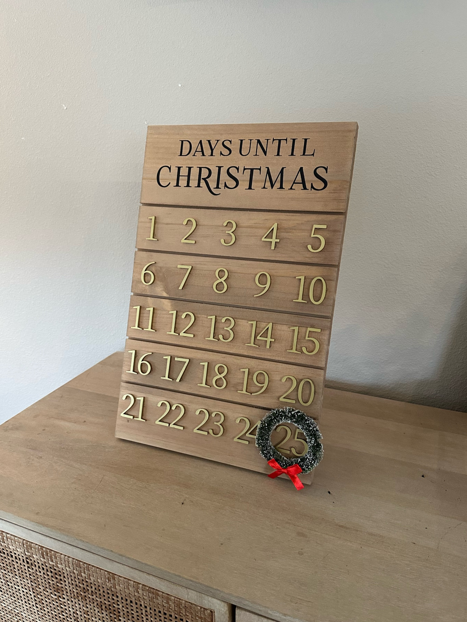 chic countdown to Christmas calendar from target! LOVE!!

#LTKHome #LTKHoliday #LTKFindsUnder50