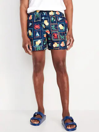 Printed Swim Trunks -- 5-inch inseam | Old Navy (US)
