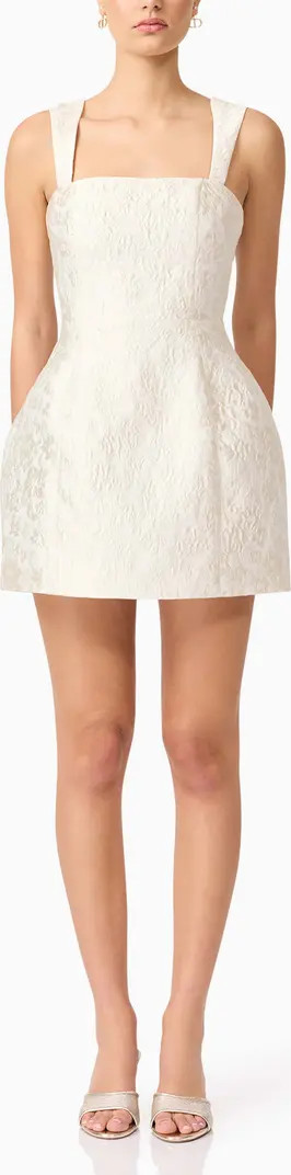 Elliatt Galadirel Jacquard Sleeveless Minidress | Nordstrom | Nordstrom