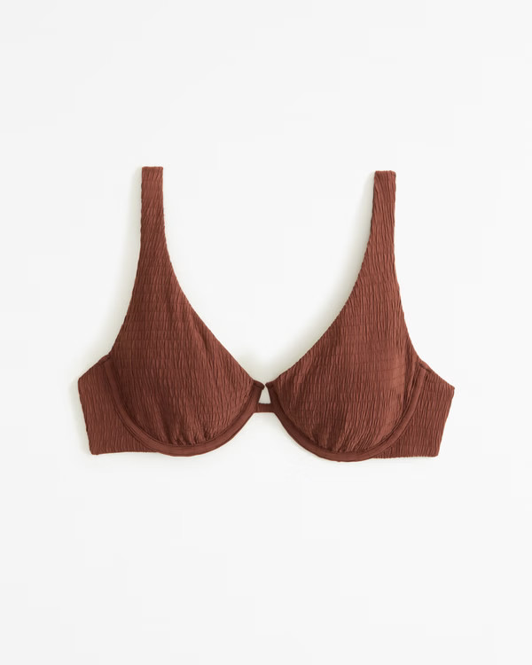 High Apex Underwire Bikini Top | Abercrombie & Fitch (US)