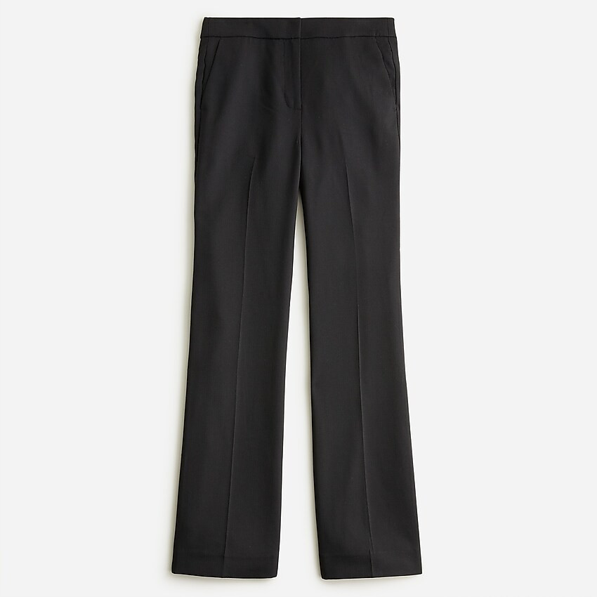 Willa full-length flare pant in Italian city wool | J. Crew US