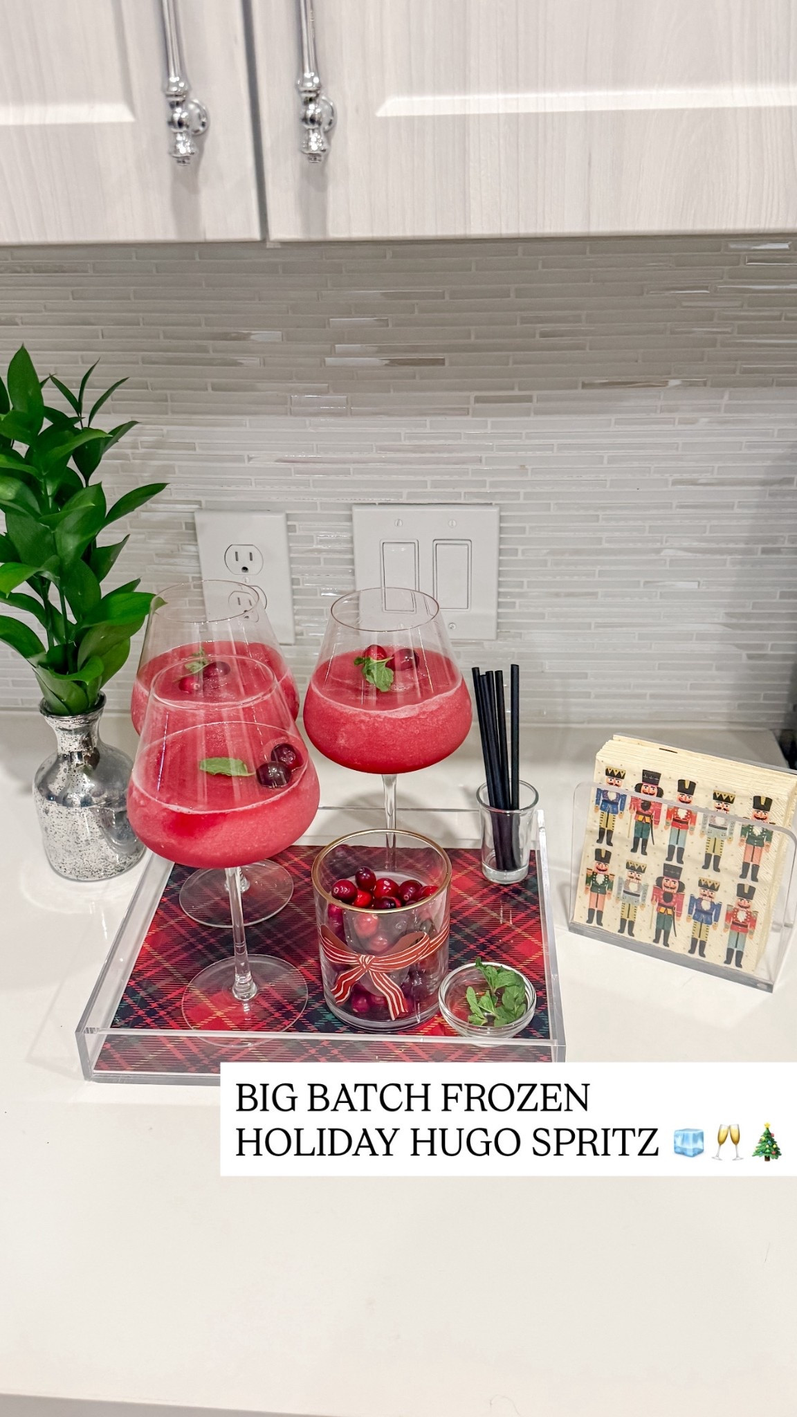 Links for the frozen holiday Hugo spritz!

#LTKHoliday #LTKSeasonal #LTKfoodie