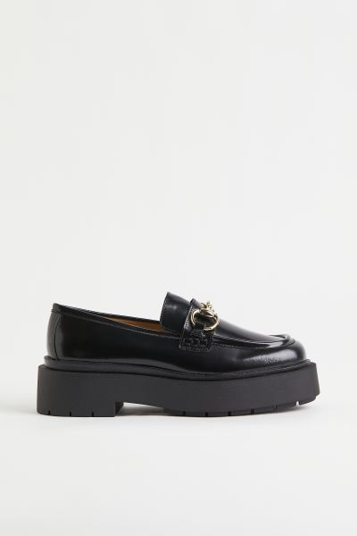 Chunky leather loafers | H&M (UK, MY, IN, SG, PH, TW, HK)