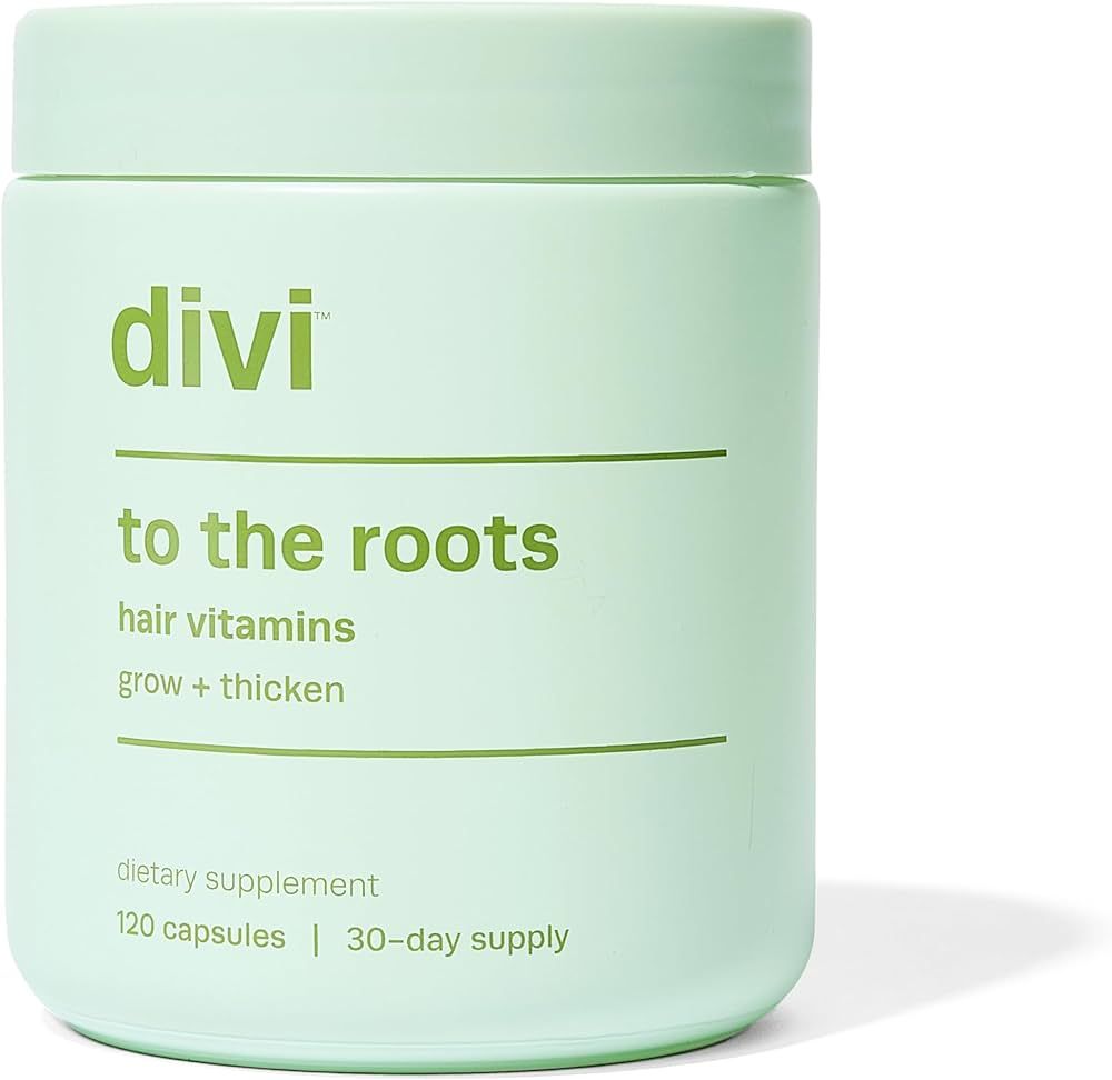 DIVI Hair Vitamin for Men and Women, Grow + Thicken, 30 Day Supply, 120 Count | Amazon (US)