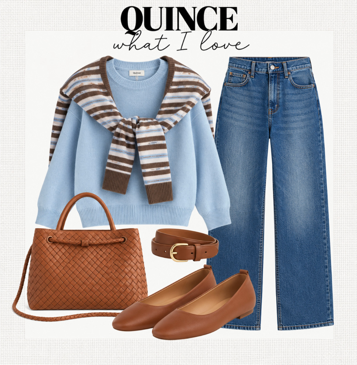 Casual fall style from @quince 

 