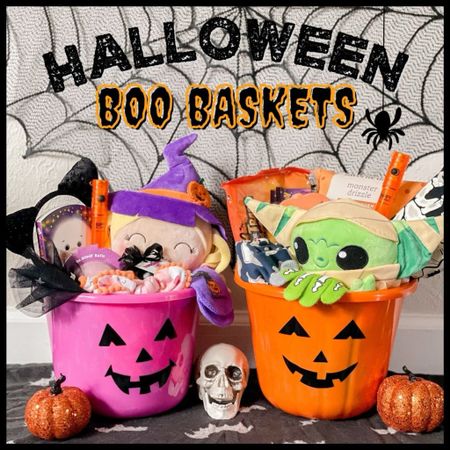 Halloween Boo Basket Ideas for girls and boys! 

#LTKkids #LTKSeasonal #LTKHalloween