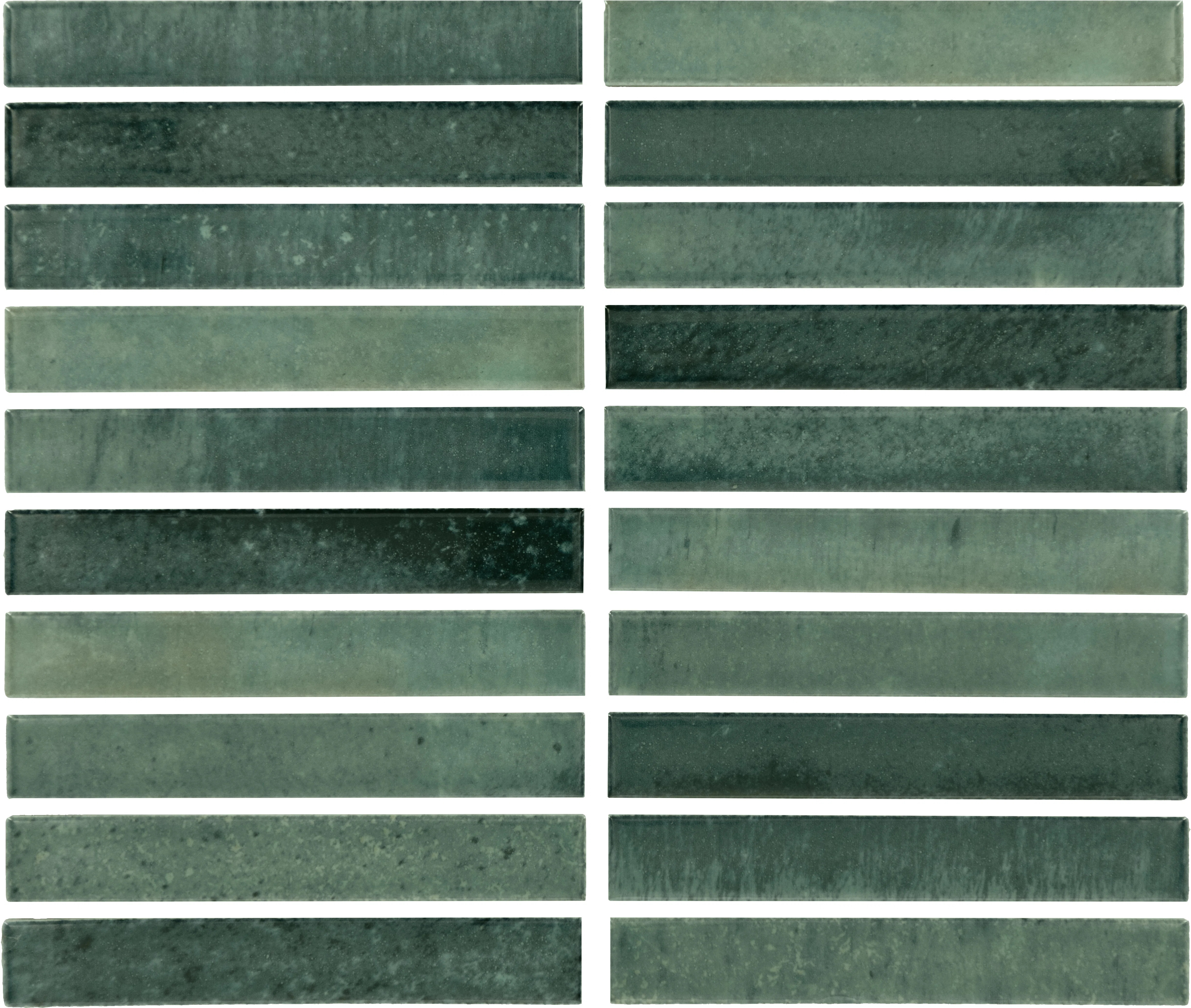 Miramo 1" x 6" Ceramic Straight Joint Wall Mosaic (Set of 10) | Wayfair North America