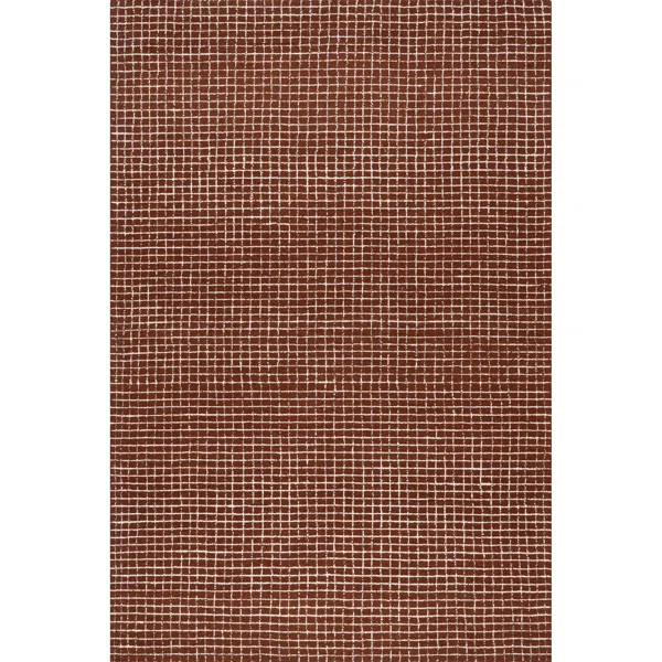 Arvin Olano x Rugs USA Melrose Checked Wool Area Rug | Wayfair North America