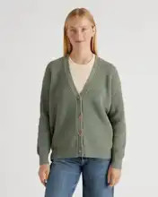 100% Organic Cotton Oversized Boyfriend Cardigan | Quince