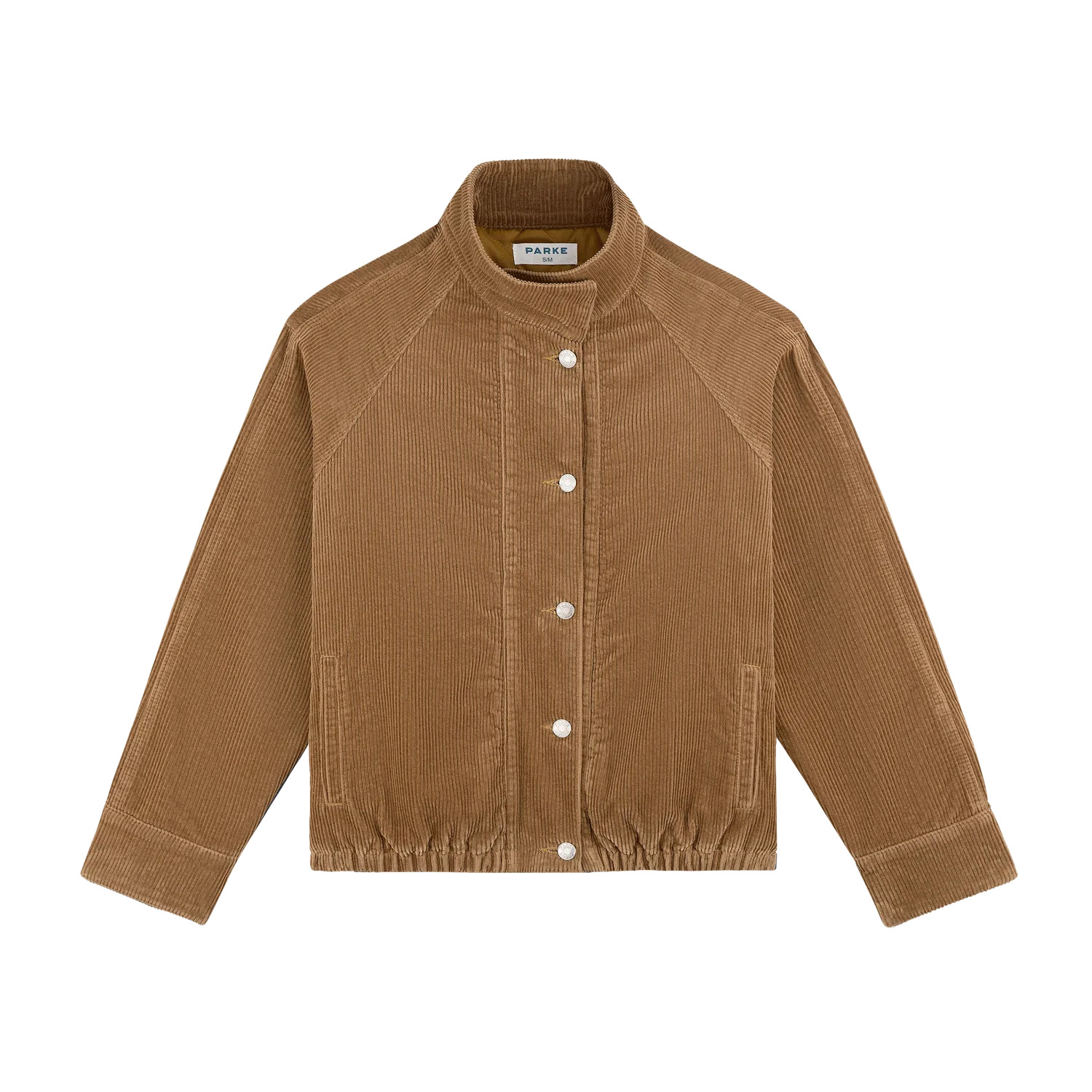 Lined Corduroy Bomber Jacket | Parke