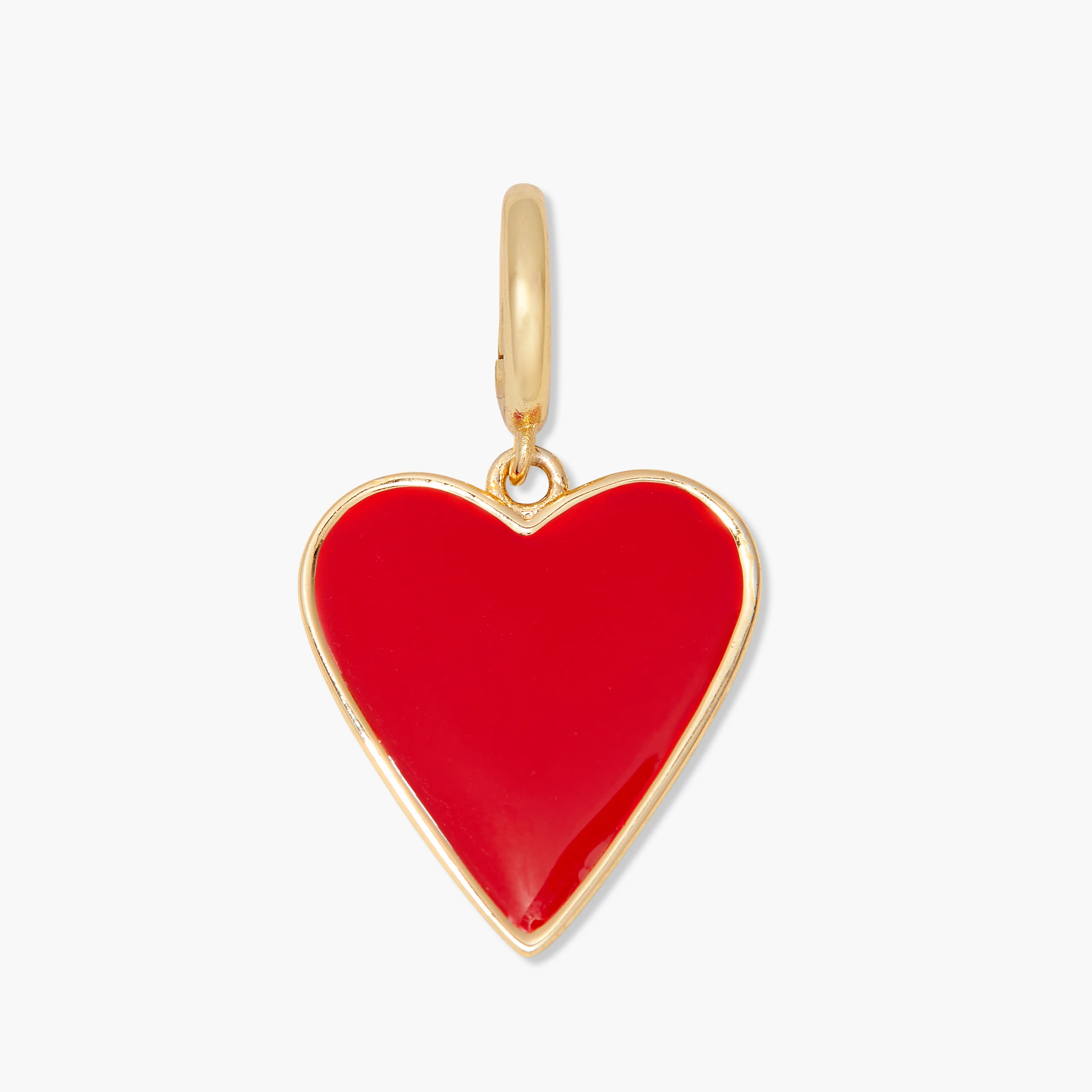 Cameron Enamel Heart Charm | Brook and York