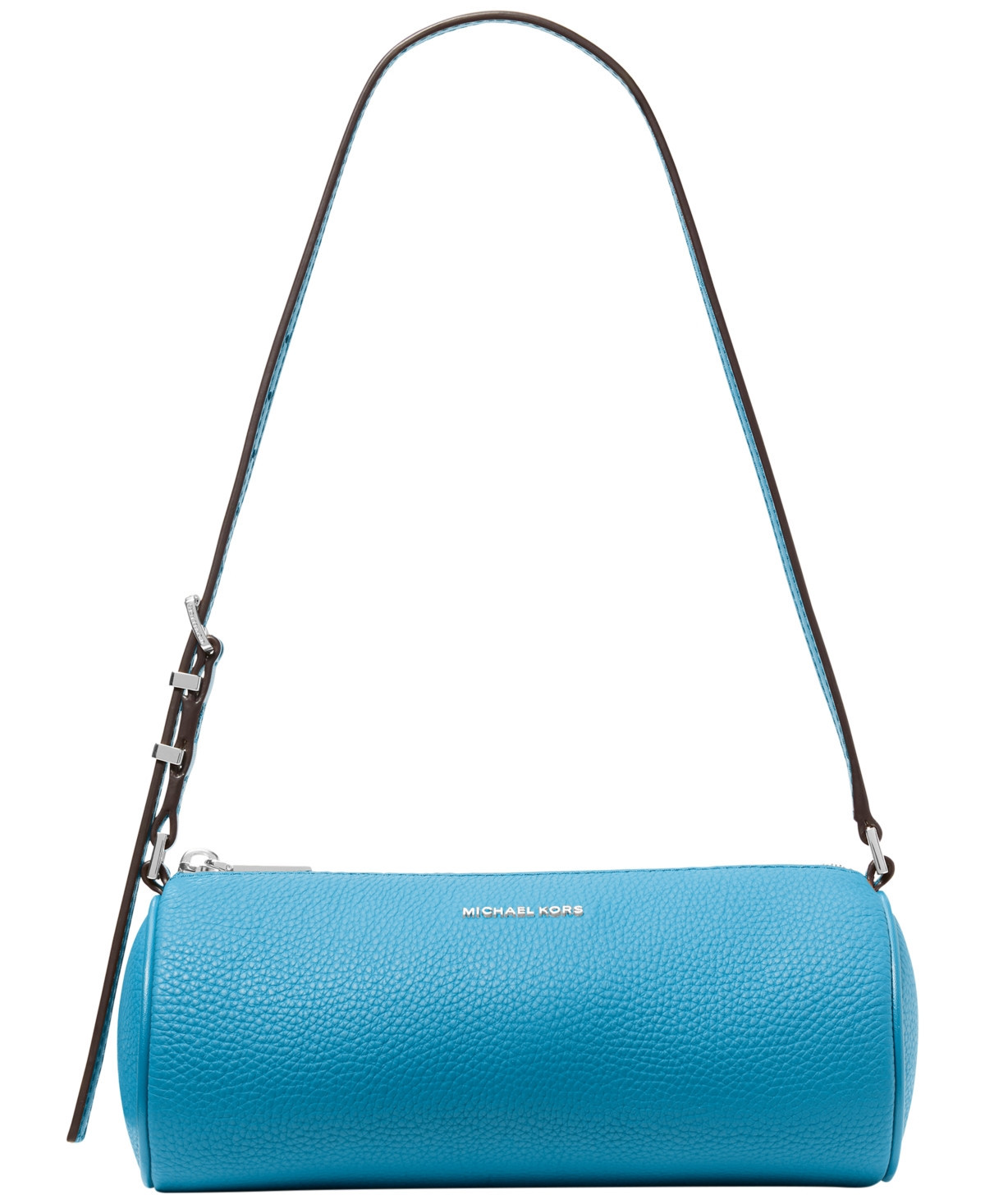 Michael Michael Kors Izzy Small Barrel Pouchette Bag - Milos Blue | Macy's