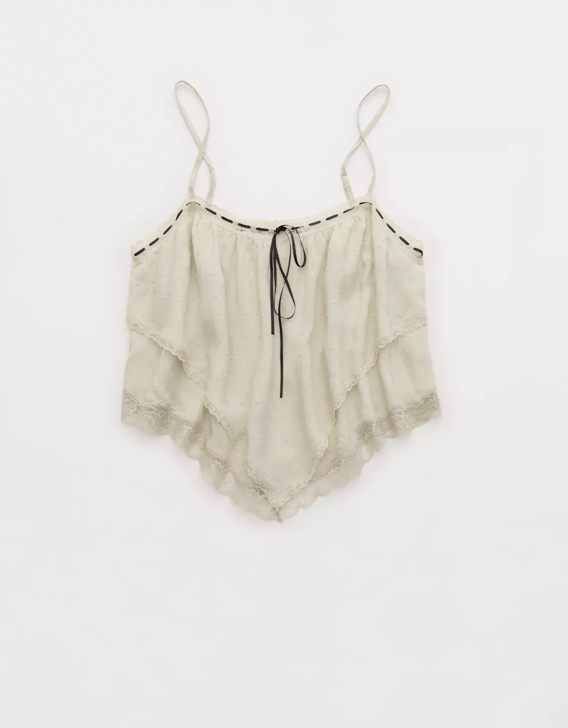 Aerie Modal Lace Handkerchief Tank Top | Aerie