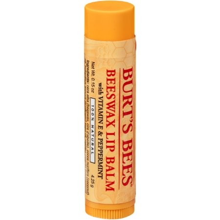 Burt s Bees Beeswax Lip Balm with Vitamin E & Peppermint 0.15 oz (Pack of 6) | Walmart (US)